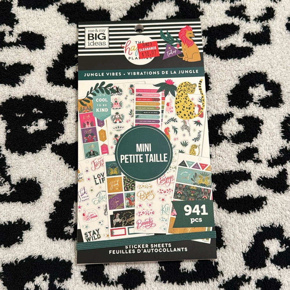 The Happy Planner Sticker Value Pack - Jungle Vibes Mini